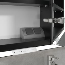 Villeroy & Boch My View+ szafka 120x16,8x75 cm z lustrem Oak Kansas B48112RH