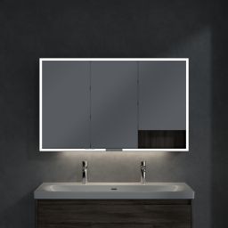 Villeroy & Boch My View+ szafka 120x16,8x75 cm z lustrem Stone Oak B48112RK