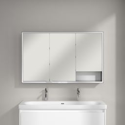 Villeroy & Boch My View+ szafka 120x16,8x75 cm z lustrem Brilliant White B48112VE