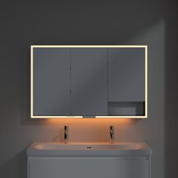 Villeroy & Boch My View+ szafka 120x16,8x75 cm z lustrem Brilliant White B48112VE