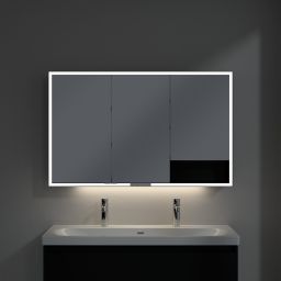 Villeroy & Boch My View+ szafka 120x16,8x75 cm z lustrem Volcano Black B48112VL