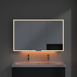 Villeroy & Boch My View+ szafka 120x16,8x75 cm z lustrem Graphite B48112VR