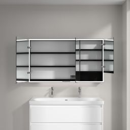 Villeroy & Boch My View+ szafka 130x16,8x75 cm z lustrem aluminium B4811300