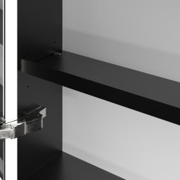 Villeroy & Boch My View+ szafka 130x16,8x75 cm z lustrem aluminium B4811300