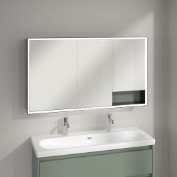 Villeroy & Boch My View+ szafka 130x16,8x75 cm z lustrem Soft Green B48113AF