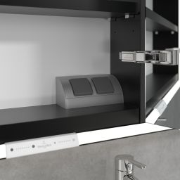 Villeroy & Boch My View+ szafka 130x16,8x75 cm z lustrem Stone Oak B48113RK