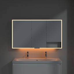 Villeroy & Boch My View+ szafka 130x16,8x75 cm z lustrem Brilliant White B48113VE