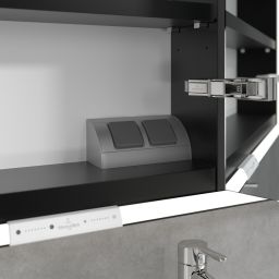 Villeroy & Boch My View+ szafka 130x16,8x75 cm z lustrem Arizona Oak B48113VH