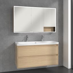Villeroy & Boch My View+ szafka 130x16,8x75 cm z lustrem Nordic Oak B48113VJ