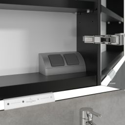 Villeroy & Boch My View+ szafka 130x16,8x75 cm z lustrem Nordic Oak B48113VJ