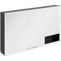 Villeroy & Boch My View+ szafka 130x16,8x75 cm z lustrem Volcano Black B48113VL