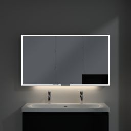 Villeroy & Boch My View+ szafka 130x16,8x75 cm z lustrem Volcano Black B48113VL