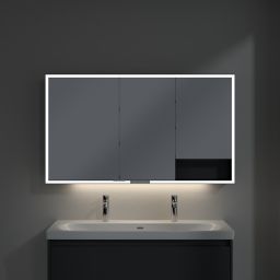 Villeroy & Boch My View+ szafka 130x16,8x75 cm z lustrem Graphite B48113VR