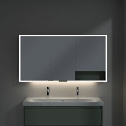 Villeroy & Boch My View+ szafka 140x16,8x75 cm z lustrem Soft Green/czarny B48114AF