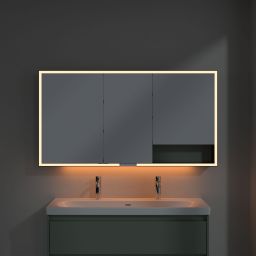 Villeroy & Boch My View+ szafka 140x16,8x75 cm z lustrem Soft Green/czarny B48114AF