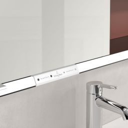 Villeroy & Boch My View+ szafka 140x16,8x75 cm z lustrem Wine Red/czarny B48114AH