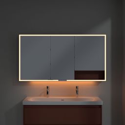 Villeroy & Boch My View+ szafka 140x16,8x75 cm z lustrem Wine Red/czarny B48114AH