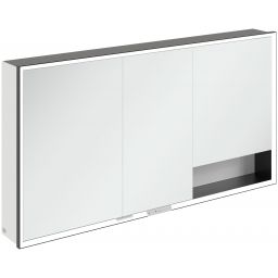 Villeroy & Boch My View+ szafka 140x16,8x75 cm z lustrem Brilliant White/czarny B48114VE