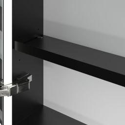 Villeroy & Boch My View+ szafka 140x16,8x75 cm z lustrem Arizona Oak/czarny B48114VH