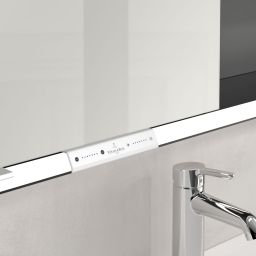 Villeroy & Boch My View+ szafka 140x16,8x75 cm z lustrem Graphite/czarny B48114VR