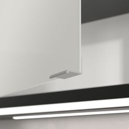 Villeroy & Boch My View+ szafka 160x16,8x75 cm z lustrem Soft Green/czarny B48116AF