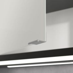 Villeroy & Boch My View+ szafka 160x16,8x75 cm z lustrem Oak Kansas/czarny B48116RH