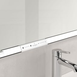 Villeroy & Boch My View+ szafka 160x16,8x75 cm z lustrem Graphite/czarny B48116VR