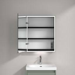 Villeroy & Boch My View+ szafka 60x16,8x75 cm z lustrem lewa Soft Green B4816LAF