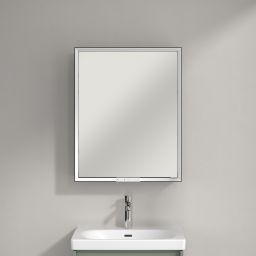 Villeroy & Boch My View+ szafka 60x16,8x75 cm z lustrem lewa Soft Green B4816LAF