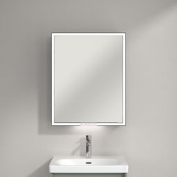 Villeroy & Boch My View+ szafka 60x16,8x75 cm z lustrem lewa Soft Green B4816LAF