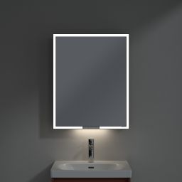 Villeroy & Boch My View+ szafka 60x16,8x75 cm z lustrem lewa Wine Red B4816LAH