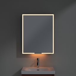 Villeroy & Boch My View+ szafka 60x16,8x75 cm z lustrem lewa Wine Red B4816LAH