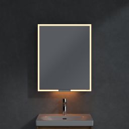 Villeroy & Boch My View+ szafka 60x16,8x75 cm z lustrem lewa Oak Kansas B4816LRH