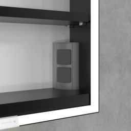 Villeroy & Boch My View+ szafka 60x16,8x75 cm z lustrem lewa Stone Oak B4816LRK