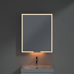 Villeroy & Boch My View+ szafka 60x16,8x75 cm z lustrem lewa Brilliant White B4816LVE