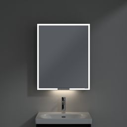 Villeroy & Boch My View+ szafka 60x16,8x75 cm z lustrem lewa Volcano Black B4816LVL