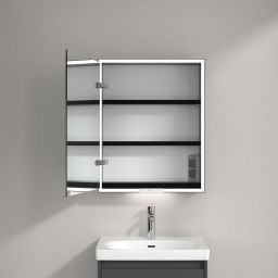 Villeroy & Boch My View+ szafka 60x16,8x75 cm z lustrem lewa Graphite B4816LVR