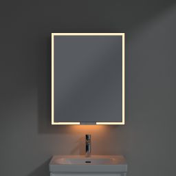 Villeroy & Boch My View+ szafka 60x16,8x75 cm z lustrem prawa aluminium B4816R00