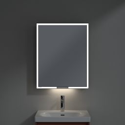 Villeroy & Boch My View+ szafka 60x16,8x75 cm z lustrem prawa Wine Red B4816RAH