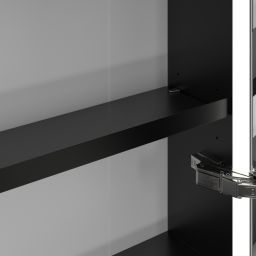 Villeroy & Boch My View+ szafka 60x16,8x75 cm z lustrem prawa Brilliant White B4816RVE