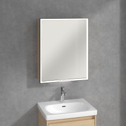 Villeroy & Boch My View+ szafka 60x16,8x75 cm z lustrem prawa Nordic Oak B4816RVJ