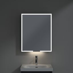 Villeroy & Boch My View+ szafka 60x16,8x75 cm z lustrem prawa Graphite B4816RVR