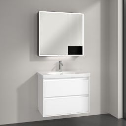 Villeroy & Boch My View+ szafka 80x16,8x75 cm z lustrem aluminium B4818000