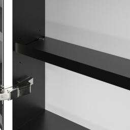 Villeroy & Boch My View+ szafka 80x16,8x75 cm z lustrem aluminium B4818000