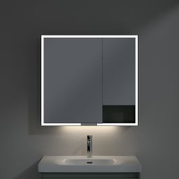 Villeroy & Boch My View+ szafka 80x16,8x75 cm z lustrem Soft Green B48180AF