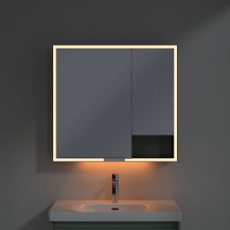 Villeroy & Boch My View+ szafka 80x16,8x75 cm z lustrem Soft Green B48180AF