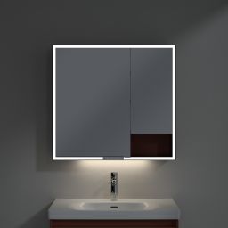 Villeroy & Boch My View+ szafka 80x16,8x75 cm z lustrem Wine Red B48180AH