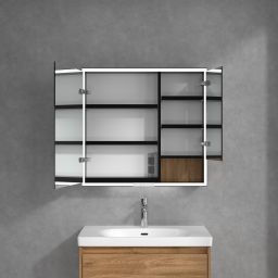 Villeroy & Boch My View+ szafka 80x16,8x75 cm z lustrem Oak Kansas B48180RH