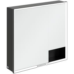 Villeroy & Boch My View+ szafka 80x16,8x75 cm z lustrem Volcano Black B48180VL