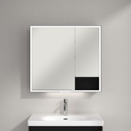 Villeroy & Boch My View+ szafka 80x16,8x75 cm z lustrem Volcano Black B48180VL